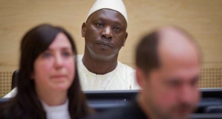 The International Criminal Court will hand Congolese warlord Thomas Lubanga its first-ever sentence on Tuesday.  By Evert-Jan Daniels (AFP/Pool/File)