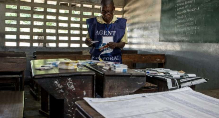 First results of the Dr Congo's December 30 election to choose a successor to longterm President Joseph Kabila were due on Sunday.  By Marco LONGARI AFP