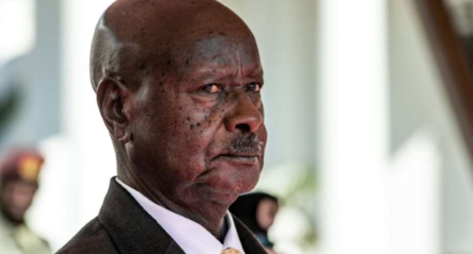 Fitness advice: Ugandan President Yoweri Museveni  file picture.  By Sumy Sadurni AFPFile