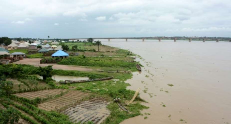 Floods in central Benue state forced more than 100,000 people to flee their homes in early September.  By Lemmy IJIOMA AFP