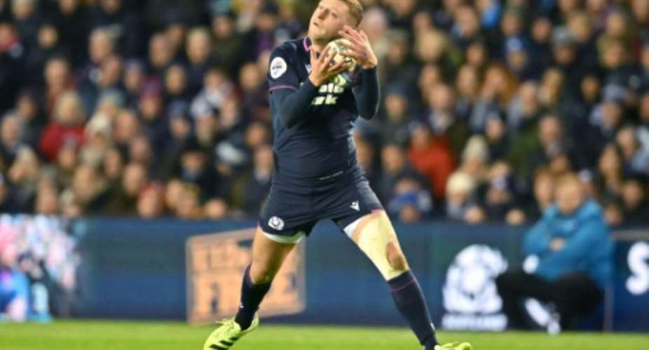 Fly-half Finn Russell has been recalled by Scotland after recovering from a calf injury.  By ANDY BUCHANAN (AFP)