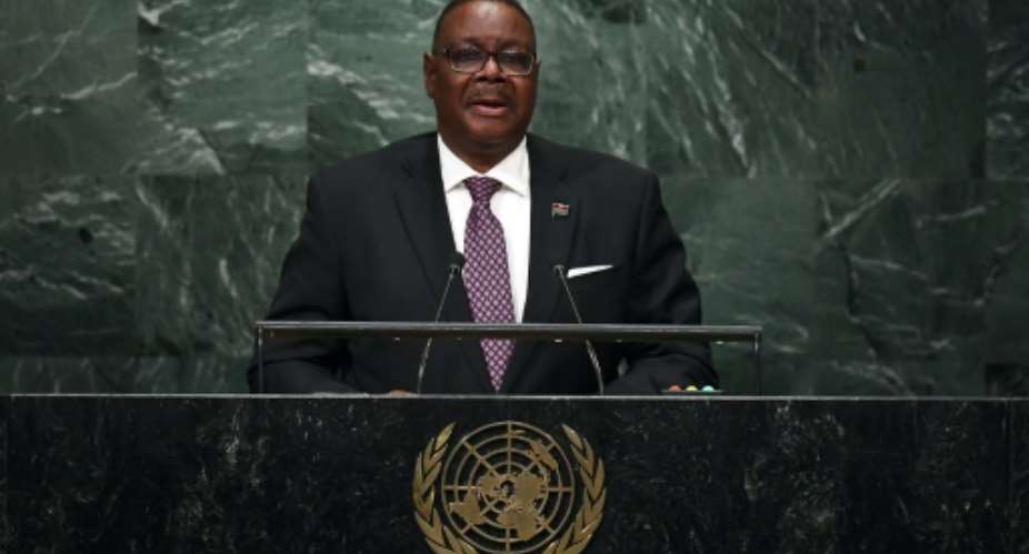 Following his speech at the UN General Assembly in September 2016, President Arthur Peter Mutharika went under the radar, prompting spectulation of illness and even death, as Malawians searched for clues about his health.  By Jewel Samad AFPFile