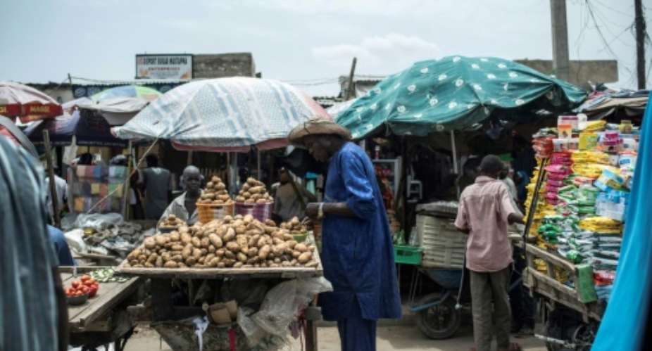 Food may be returning to Maiduguri's markets, but they still have to be imported and prices have shot up.  By STEFAN HEUNIS AFP