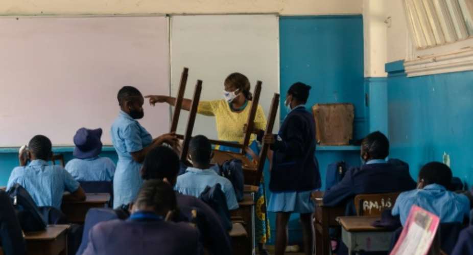For decades Zimbabwe's education system was reputed to be one of the best on the continent.  By Jekesai NJIKIZANA AFP