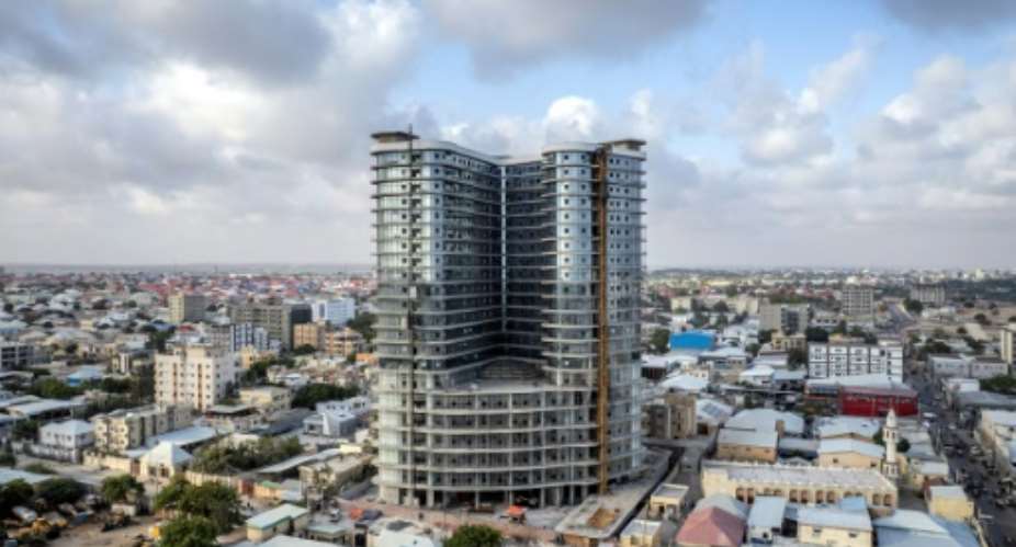 For the first time in decades, Mogadishu is witnessing a building boom.  By Eden EZRA (AFP)