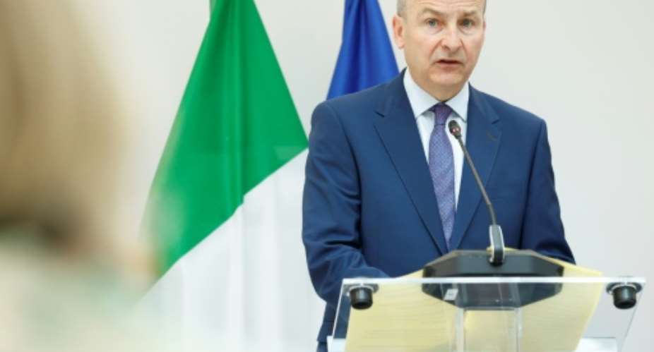 Foreign minister Micheal Martin said Ireland would join South Africas case against Israel at the ICJ before the end of the year.  By Kenzo TRIBOUILLARD (AFP)