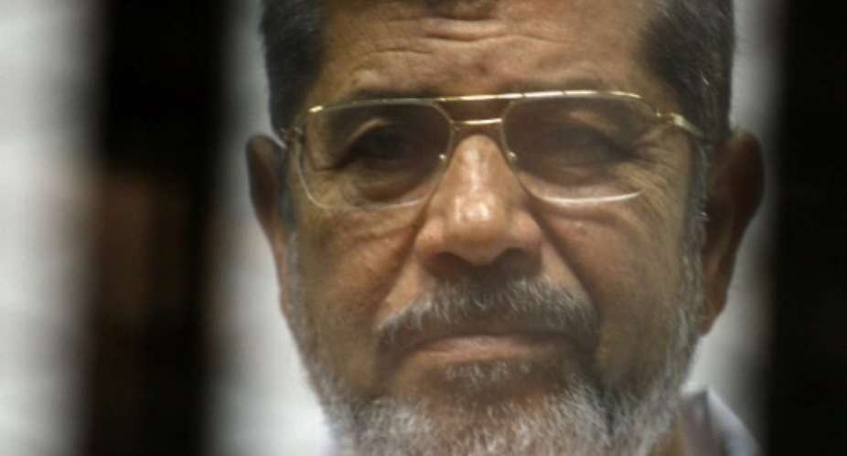 Former Egyptian president Mohamed Morsi, who died on June 17, 2019, had been in prison since his ouster nearly six years ago.  By TAREK EL-GABASS AFPFile