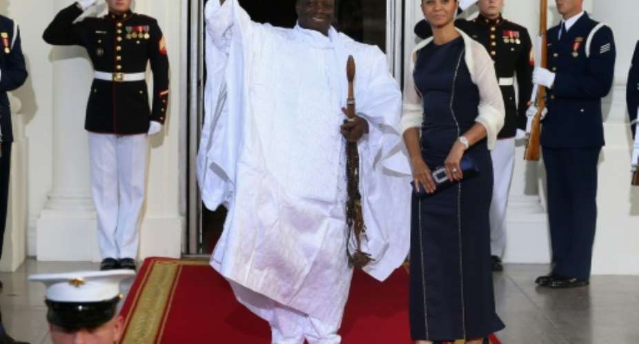 Former Gambian leader Yahya Jammeh has been accused of a range of crimes.  By MARK WILSON (GETTY IMAGES NORTH AMERICA/AFP)