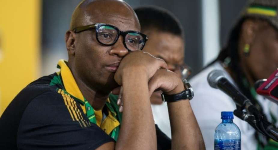 Former government minister and ANC national spokesman Zizi Kodwa has been accused of taking bribes.  By WIKUS DE WET (AFP/File)