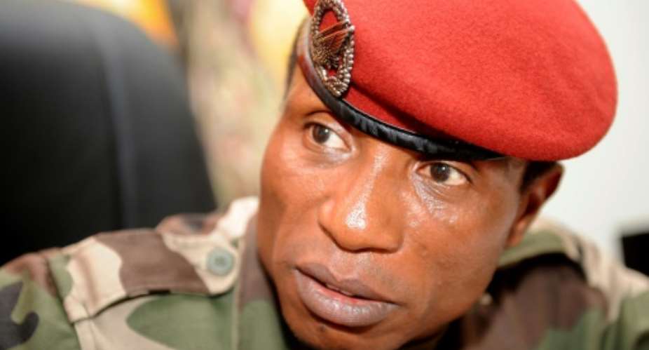 Former Guinean dictator Moussa Dadis Camara was taken out of prison on Saturday morning by a heavily armed commando.  By SEYLLOU DIALLO (AFP/File)