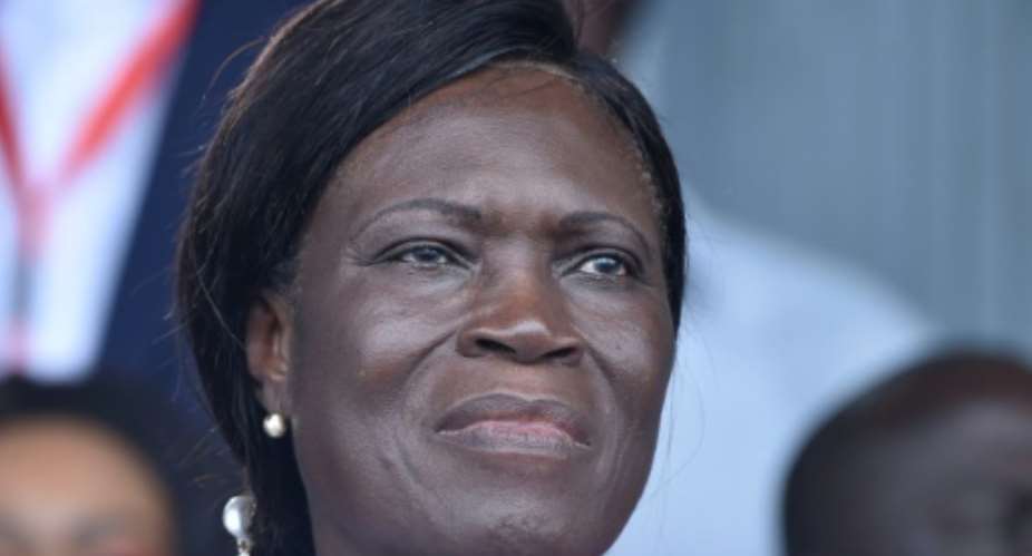 Former Ivory Coast first lady Simone Gbagbo pictured September 2019 called for a postponement of October 31, 2020 elections in Ivory Coast that have seen tensions run high.  By SIA KAMBOU AFPFile