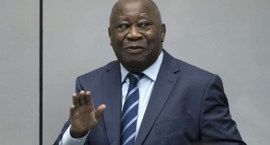 Former Ivory Coast President Laurent Gbagbo was the first former head of state ever to stand trial at the ICC.  By Peter Dejong ANPAFP