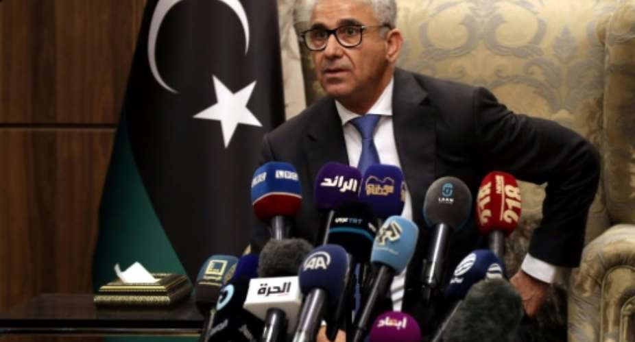 Former Libyan interior minister Fathi Bashagha was appointed prime minister last month by the war-torn country's parliament in the eastern city of Tobruk.  By Mahmud Turkia AFPFile