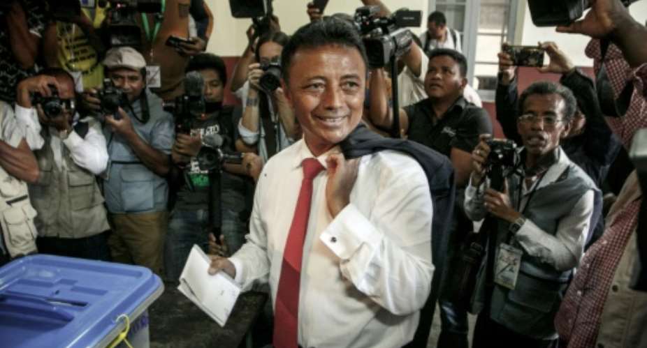 Former Madagascan president Marc Ravalomanana is likely to contest a December 19 run-off against another ex-president, Andry Rajoelina.  By RIJASOLO (AFP/File)