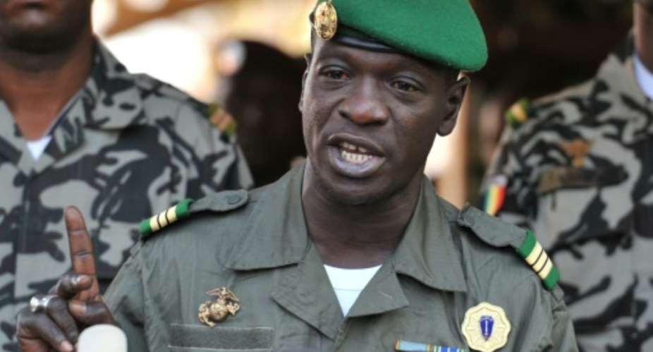 Former military junta leader Amadou Sanogo had staged a coup in 2012.  By Issouf SANOGO AFPFile