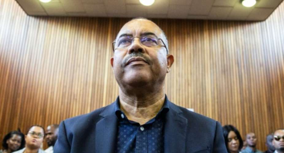 Former Mozambique finance minister Manuel Chang pictured January 2019 at his extradition trial in South Africa will be extradited to his home country.  By Wikus DE WET AFPFile
