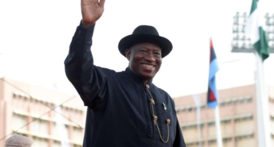Former Nigerian president Goodluck Jonathan blames Barack Obama for his 2015 election defeat.  By PIUS UTOMI EKPEI AFPFile