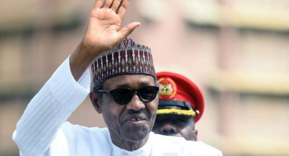 Former Nigerian president Muhammadu Buhari died at age 82 in London.  By PIUS UTOMI EKPEI (AFP/File)