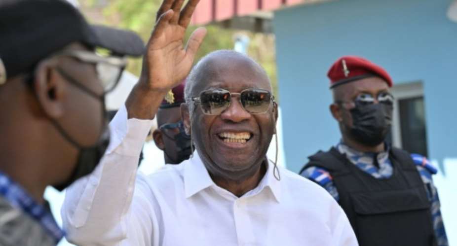 Former president Gbagbo has said he does not want to hold office again.  By Sia KAMBOU (AFP)