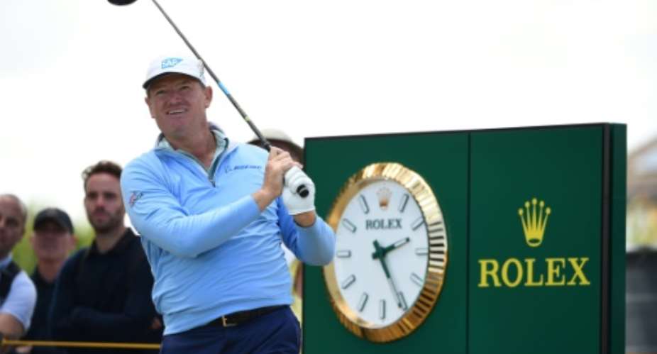 Four-time major winner Ernie Els closed at seventh with two birdies going into the final day, only three strokes behind the leader.  By Paul ELLIS AFPFile