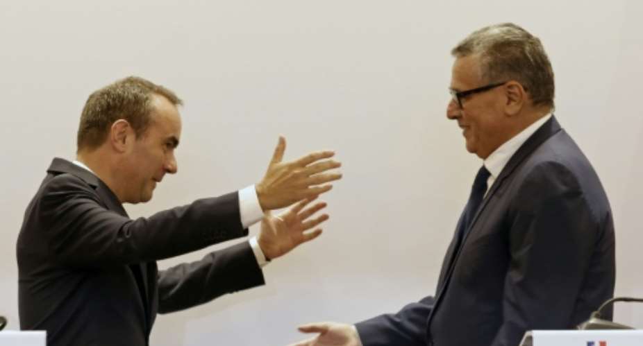 France and Morocco moved on Thursday to strengthen a renewed partnership that has flourished over the past two years.  By Abdel Majid BZIOUAT (AFP)