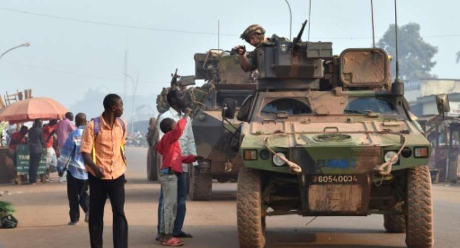 France has formally ended its peacekeeping mission in the former French colony of Central African Republic.  By Issouf Sanogo AFPFile