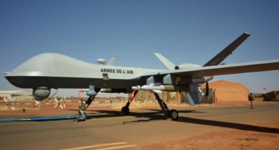 France has used armed drones as part of its deployment in the Sahel.  By Daphn BENOIT AFPFile