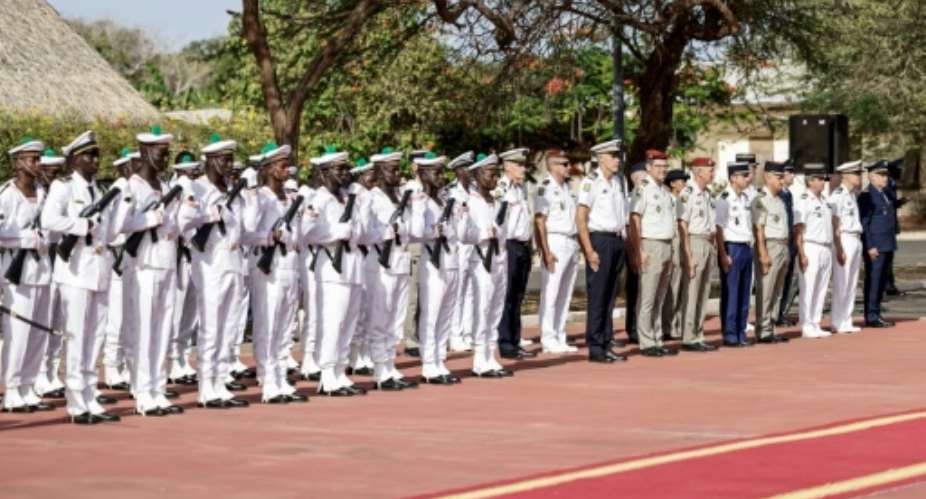 France now has no permanent military bases in west of central Africa.  By Patrick Meinhardt (AFP)