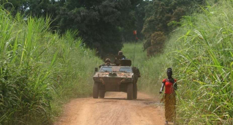 France plans to remove its troops from the Central African Republic by the end of October, a move which has sparked fears of an imminent sectarian bloodbath as violence continues and militia fighters refuse to disarm.  By Edouard Dropsy AFPFile