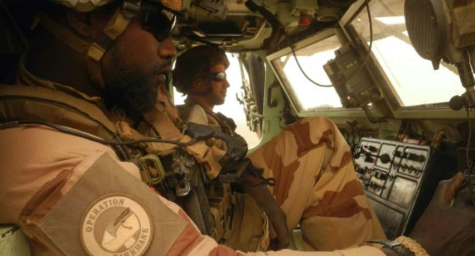 France says its Barkhane anti-jihad force has suspended joint operations with the Malian army.  By Daphn BENOIT AFPFile