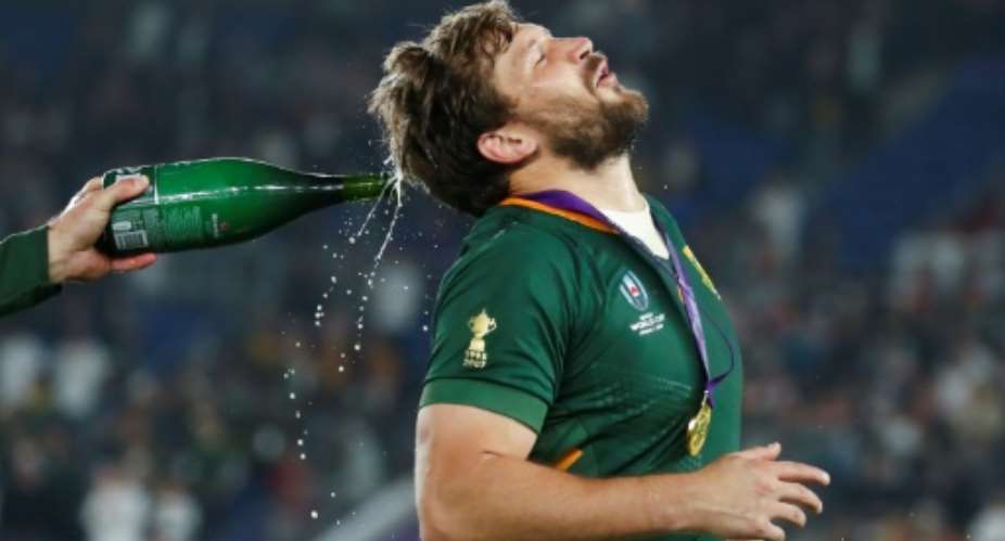 Francois Steyn has won two World Cups and scored 141 points in 67 Springboks Tests.  By Odd ANDERSEN AFPFile