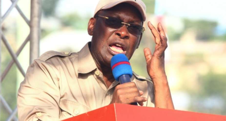 Freeman Mbowe, the head of Tanzania's main opposition party Chadema, vowed that protests would spread.  By MICHAEL JAMSON AFPFile