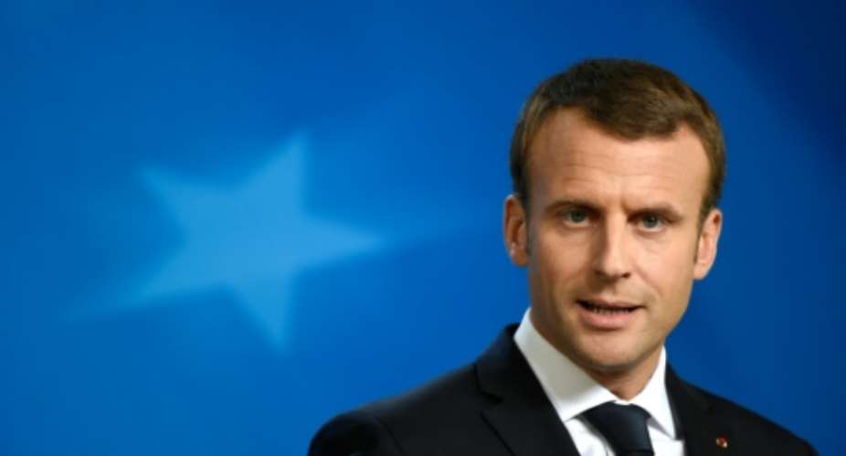 French President Emmanuel Macron is pushing a pragmatic, results-oriented foreign policy but also one that sees France uphold its historic mission of defending human rights.  By JOHN THYS AFPFile