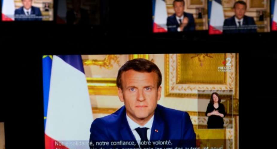 French President Emmanuel Macron says a debt moratorium is essential to help Africa cope with the coronavirus crisis.  By Martin BUREAU AFP