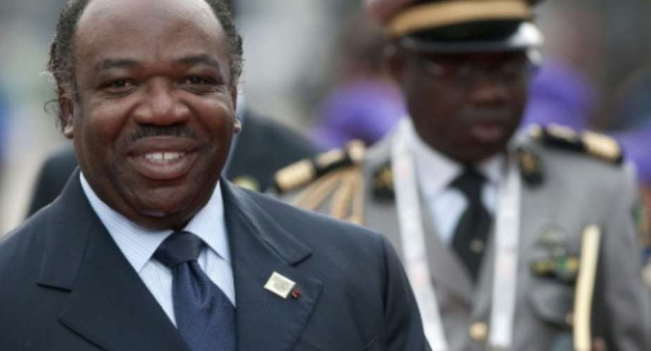 Gabon's President Ali Bongo L has been hospitalised in Ryad since October 24.  By SEBASTIEN BOZON AFPFile