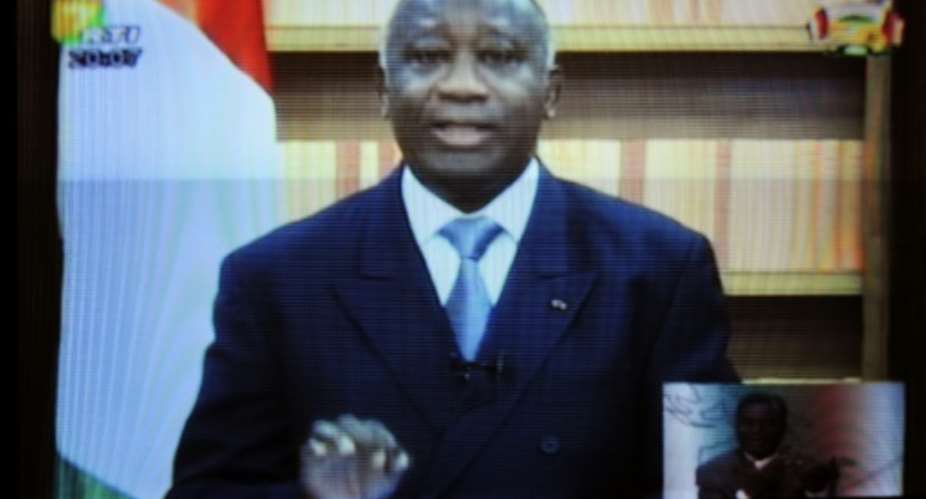 Gbagbo helped Ivory Coast's drive to a multi-party democracy, became its elected president and then, pictured above in December 2011, refused to concede defeat at the ballot box.  By ISSOUF SANOGO AFPFile