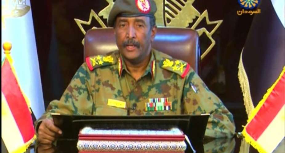 General Abdel Fattah al-Burhan heads the military council that took power after the ouster of president Omar al-Bashir following months of protests.  By - Sudan TVAFP