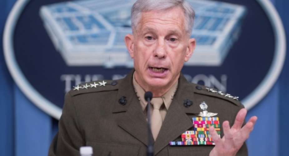 General Thomas Waldhauser, head of the US Africa Command, said US troops in Africa had beefed up their firepower since the 2017 ambush in Niger that claimed the lives of four US troops and five allied Nigeriens.  By JIM WATSON AFPFile