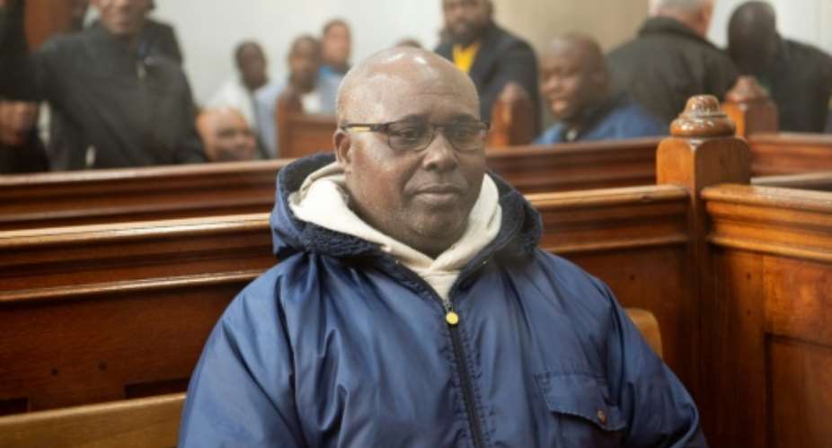 Genocide suspect: Fulgence Kayishema was arrested on Wednesday after 22 years on the run.  By RODGER BOSCH AFP