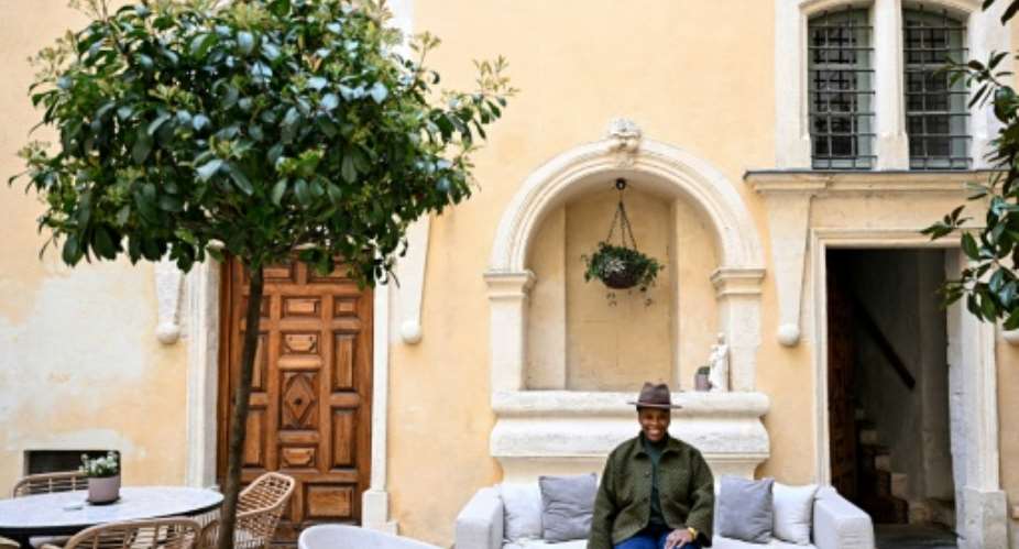 Georgiana Vious Rouge restaurant in Nimes, southern France, was awarded a Michelin star in 2023.  By GABRIEL BOUYS (AFP)