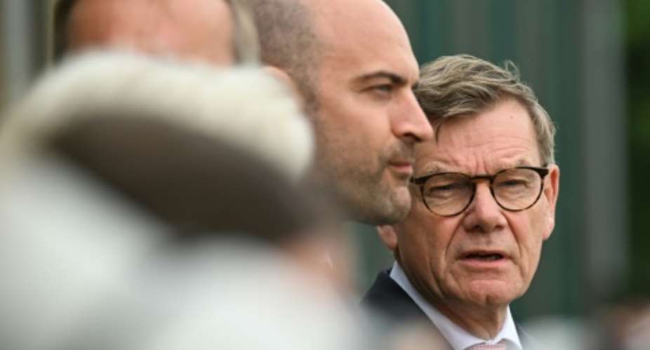 German Foreign Minister Johann Wadephul is on a three-country tour of Africa.  By INA FASSBENDER (AFP)