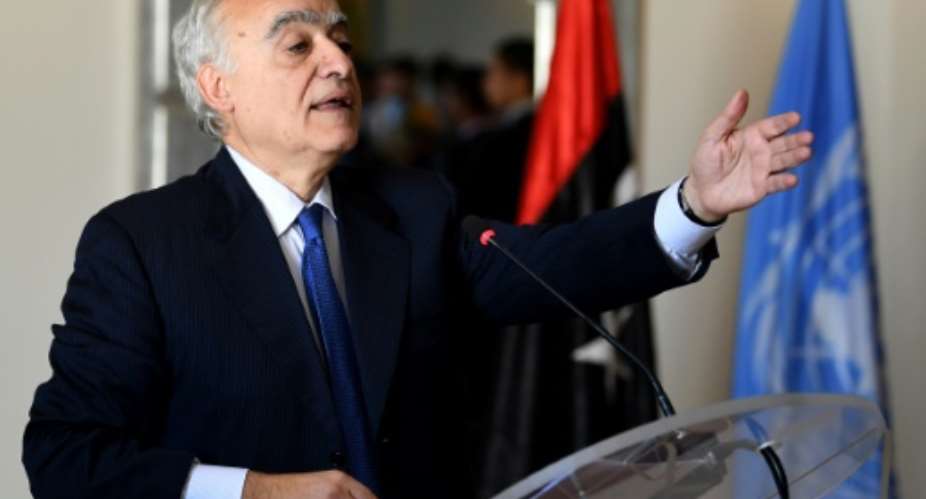 Ghassan Salame, who is leading UN peace efforts in Libya, is betting that building state institutions is the key to changing the course of the fractious country.  By FETHI BELAID AFPFile