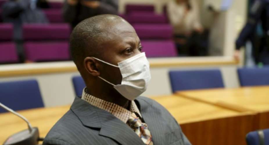 Gibril Massaquoi, in court in February, was acquitted on all charges.  By Kalle Parkkinen LehtikuvaAFPFile