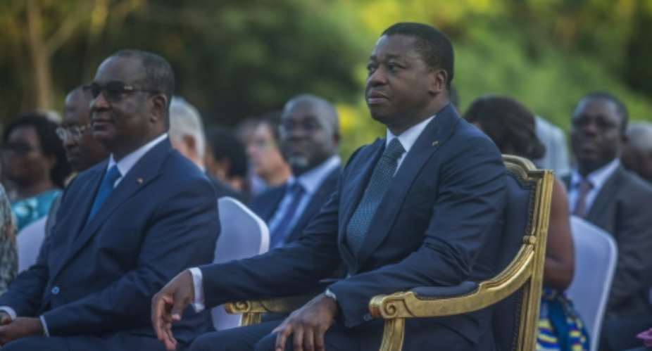 Gnassingbe has been in power for nearly 15 years since succeeding his father Eyadema Gnassingbe, who had led the small West African country with an iron fist for 38 years.  By Yanick Folly AFPFile