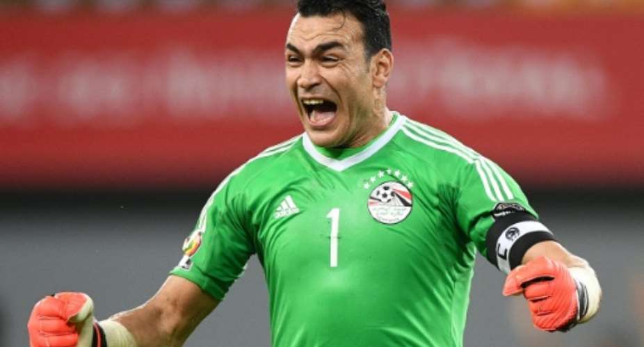 Goalkeeper Essam El-Hadary's clean sheet has been key to Egypt's progress to the Africa Cup of Nations semi-final.  By Justin TALLIS AFPFile
