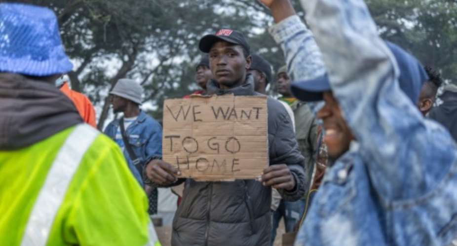 Growing security fears targeting foreigners in South Africa have prompted nationals from several African countries to accept voluntary repatriation offered by their governments.  By RAJESH JANTILAL (AFP)