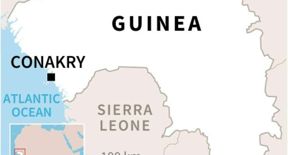 Guinea is rich in minerals, but more than half of its inhabitants live below the poverty line.  By Gillian HANDYSIDE, Kun TIAN (AFP)