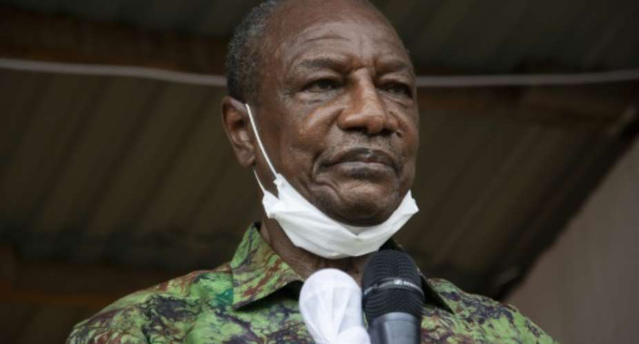 Guinea President Alpha Conde says his third term will be different from the two previous ones.  By CAROL VALADE AFPFile