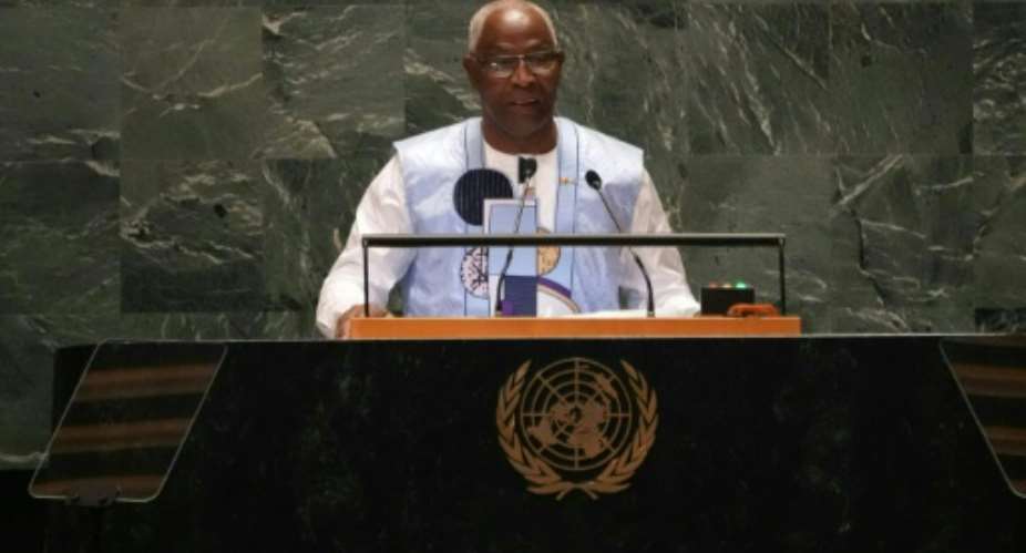 Guinea Prime Minister Amadou Oury Bah said the junta-led country was doing everything to ensure elections are held in December.  By Bryan R. SMITH (AFP/File)