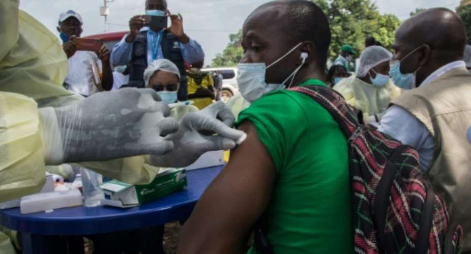 Guinea used the vaccines to combat an Ebola outbreak earlier this year.  By CAROL VALADE AFPFile